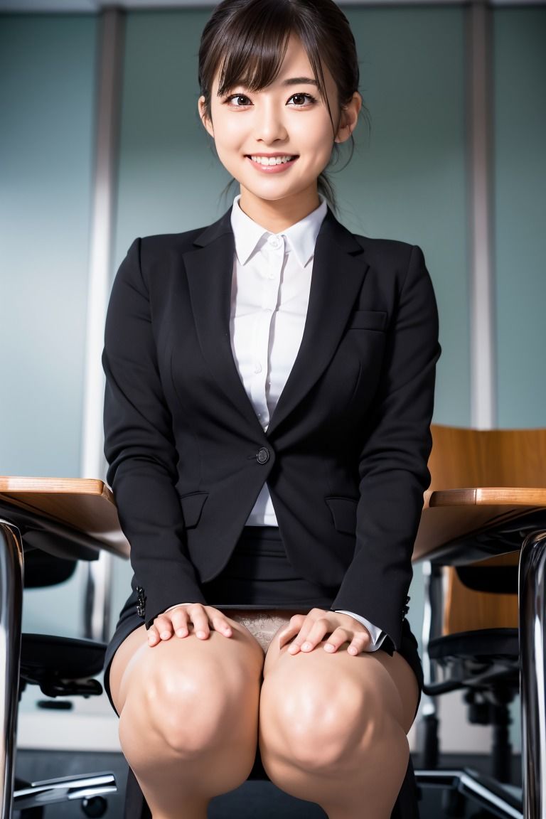 サンプル画像5:Generated Girls Collection vol.24 就活リクスー編3(かまぼこ製造工場) [d_571508]