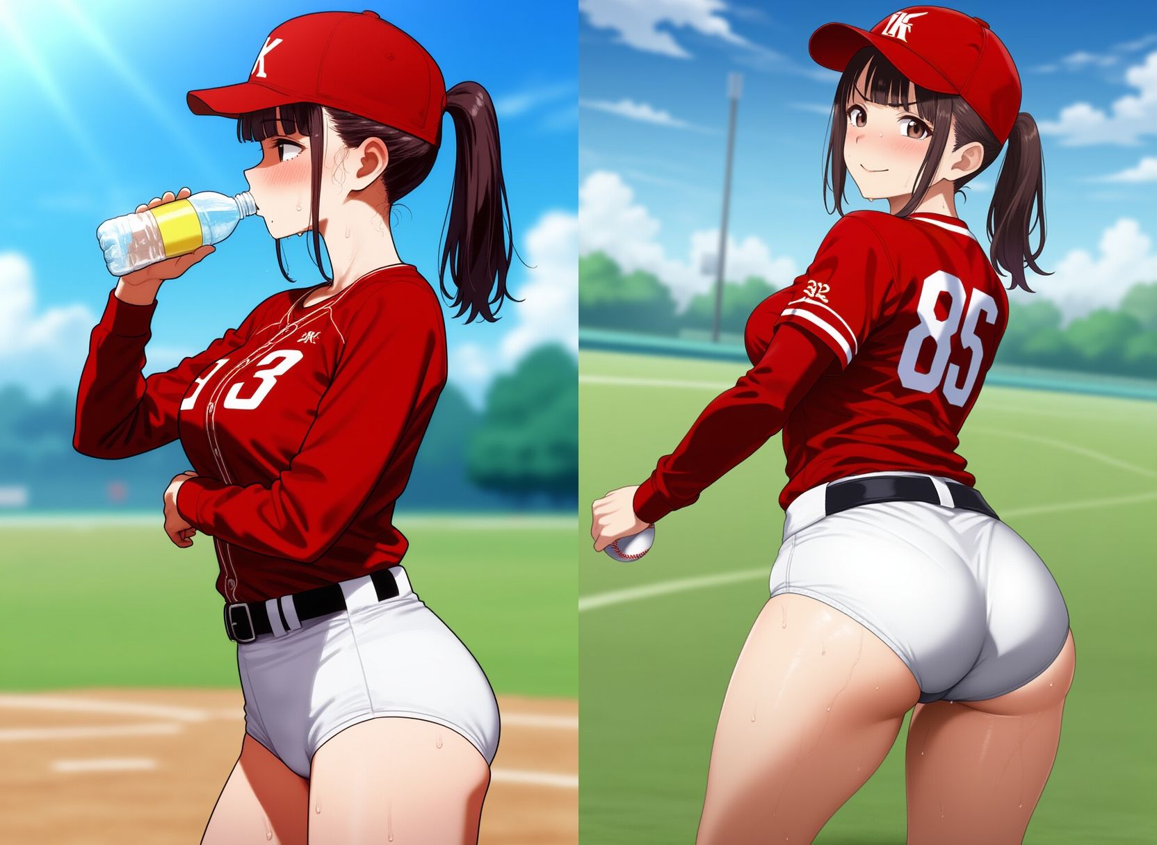 サンプル画像5:母親のブルマー尻に一目惚れ〜ブルマー姿のママの日常姿と懐かしい思い出〜(性癖ユガ芽) [d_571552]