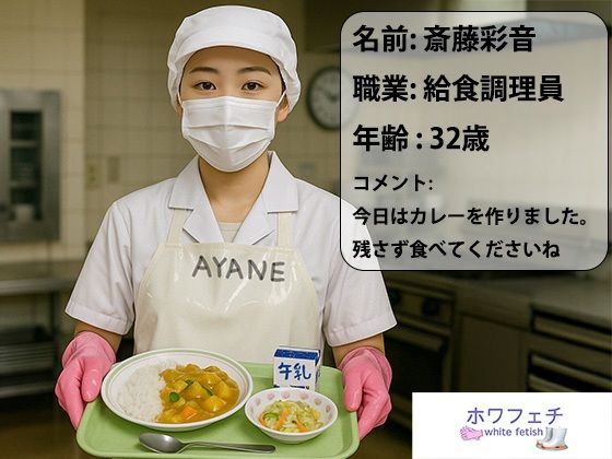 給食調理員  斎藤彩音  写真集