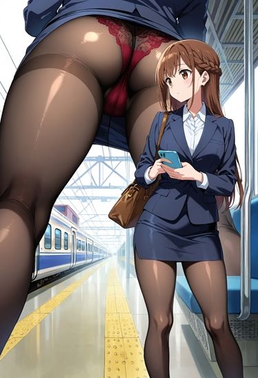 サンプル画像3:今日のパンティーチェック！その13(SUPER-PIPELINE) [d_571587]