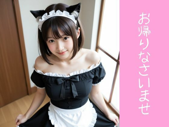サンプル画像3:ネコ耳メイドが可愛すぎて、童貞の僕が寝取ってしまった件(AI CAFE GALLARY) [d_571644]