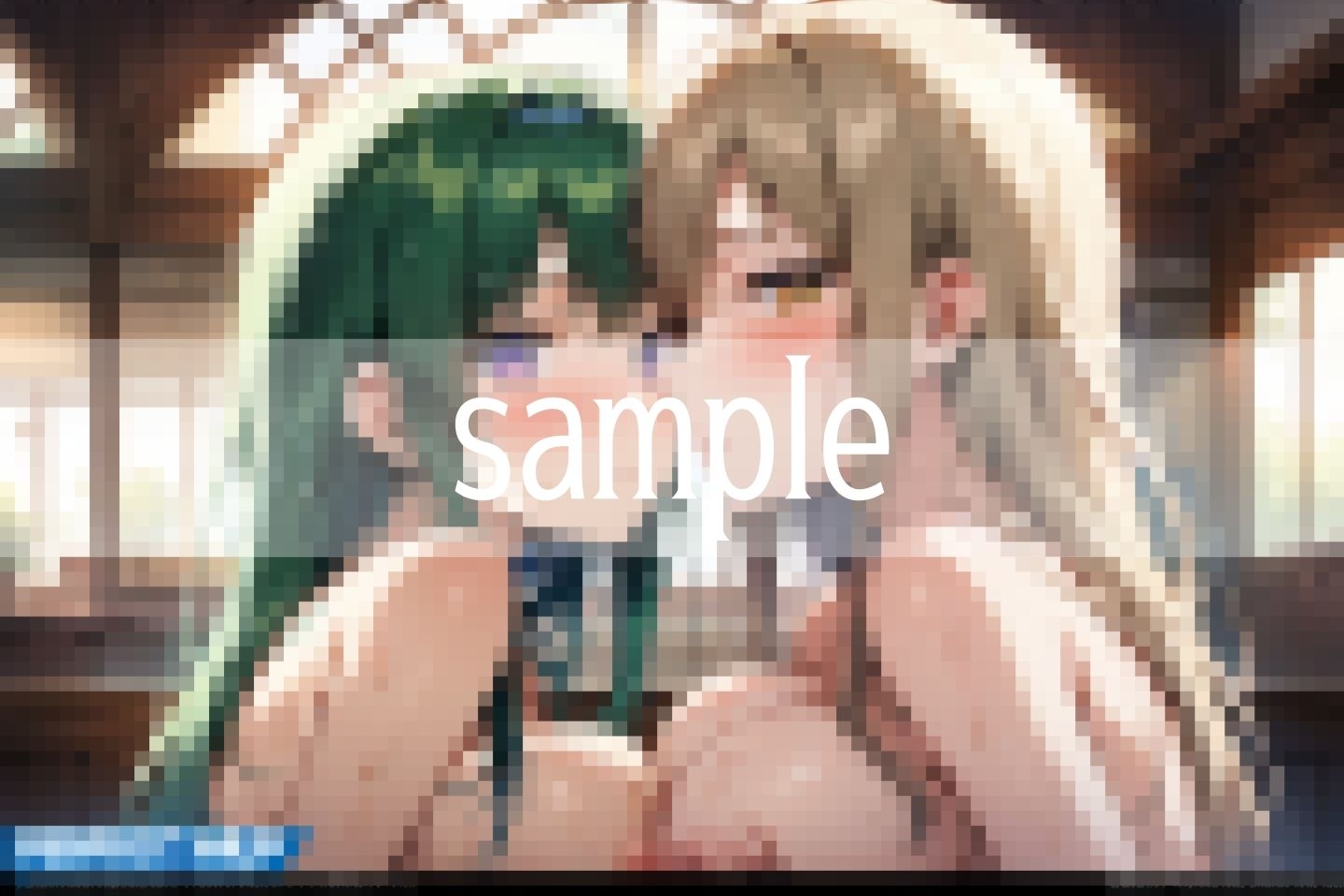 サンプル画像1:学校では言えない..巨乳女子同士の秘密のじゃれあい(高画質グラビアLABO) [d_571711]