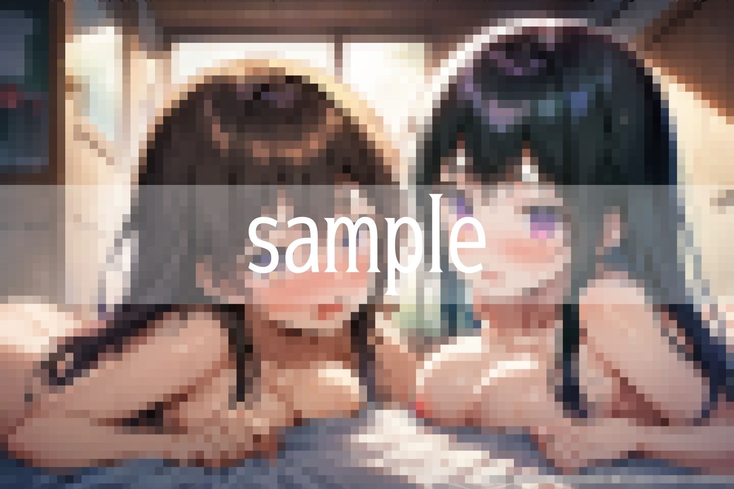 学校では言えない..巨乳女子同士の秘密のじゃれあい 画像9
