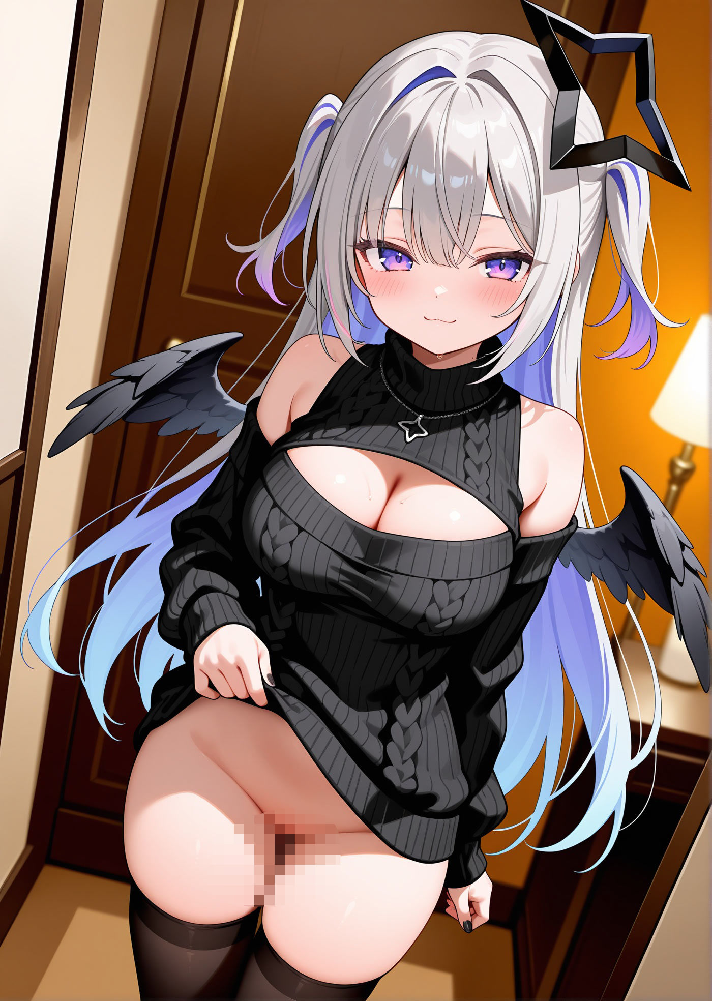 サンプル画像5:天音こ◯たが姉の彼氏を寝取っちゃうイラスト(ろまんさ屋) [d_571801]