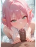 巨乳エルフとハーレムエッチ4