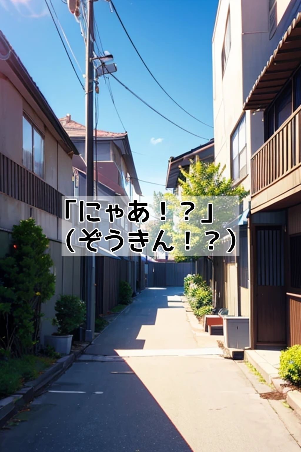 サンプル画像5:捨て猫ひろった！(くまとねこ屋) [d_571887]