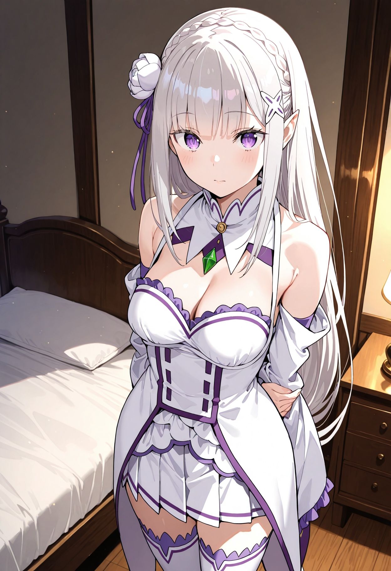 サンプル画像1:リゼ◯ エミ◯ア エロCG集(さすみゃ) [d_571940]