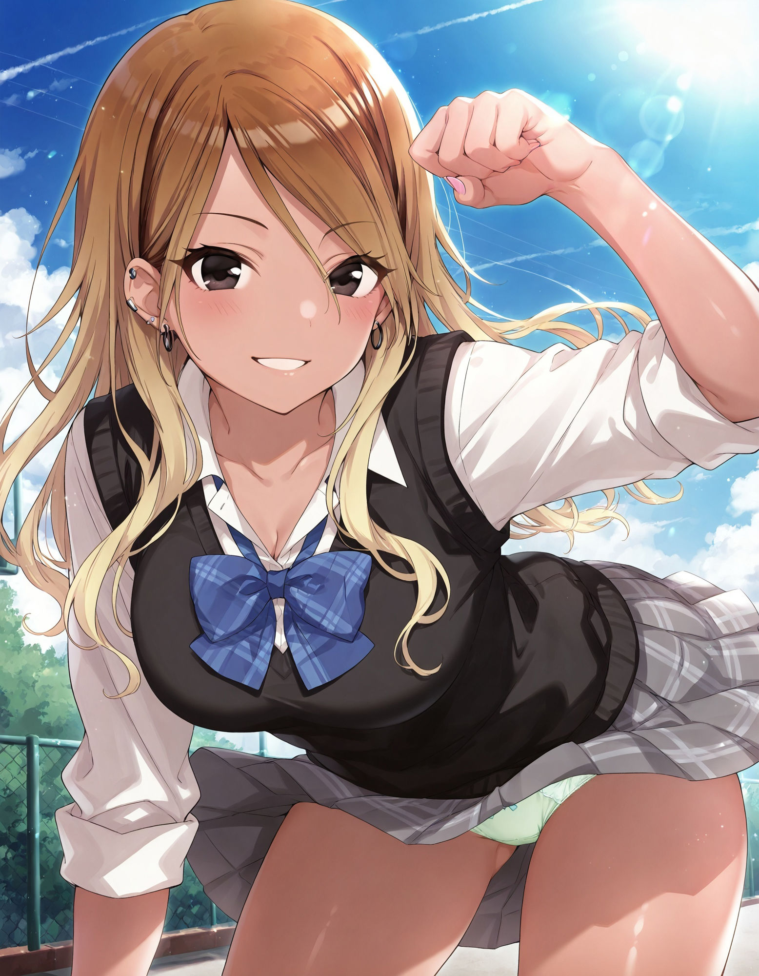 サンプル画像6:和〇愛依のパンチラ〜制服編〜(D.P.H.) [d_572061]