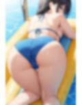 彼女とプール【500枚】