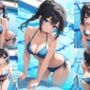 彼女とプール【500枚】