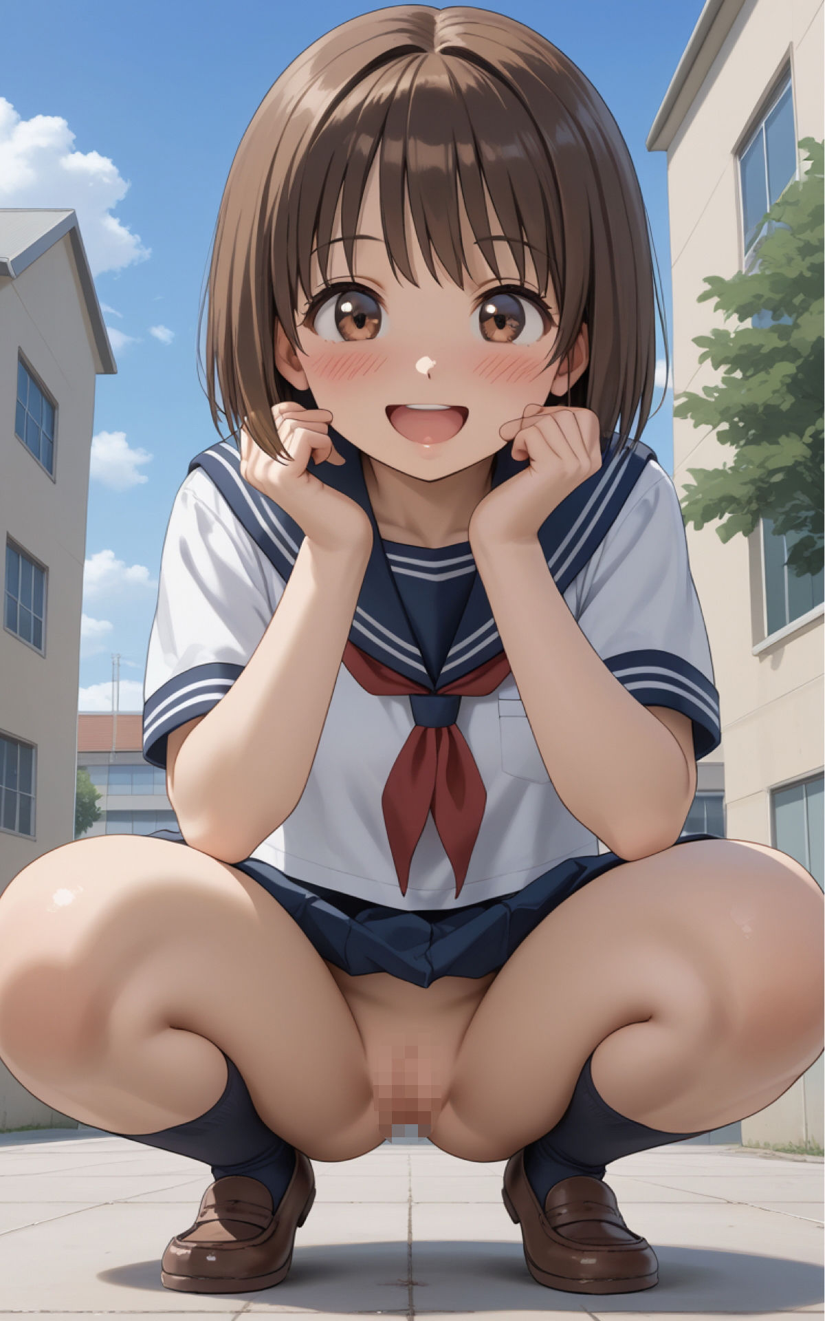 サンプル画像4:ノーパン女子（2）(Yumeneko Factory) [d_572072]