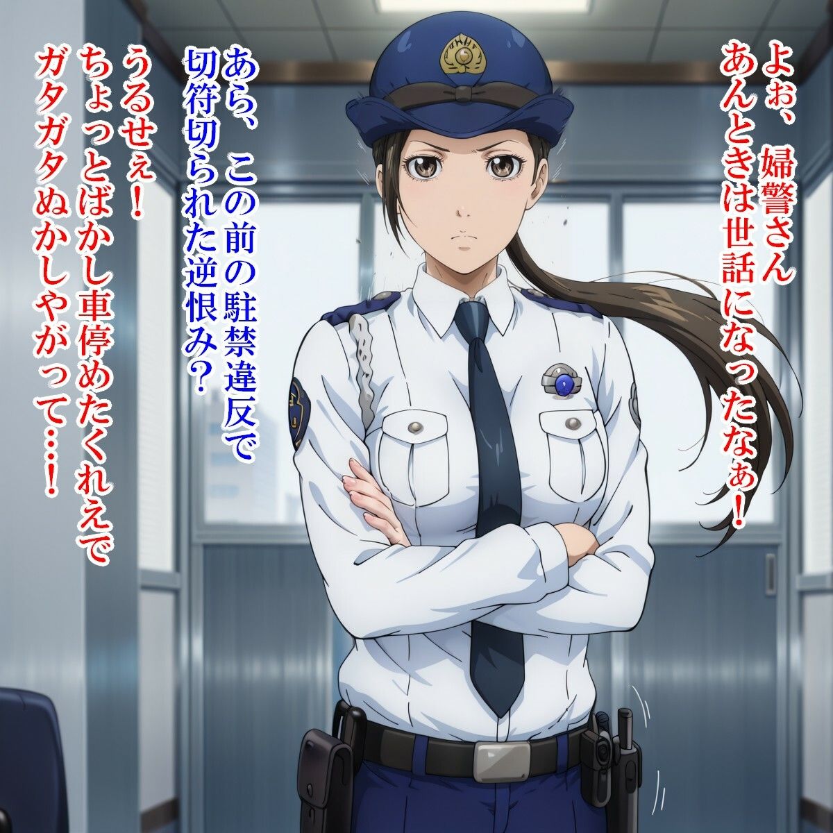 サンプル画像1:◯ 聖子（ハ◯ヅメ〜交番女子の逆襲〜）(kamonohashi-ai) [d_572078]