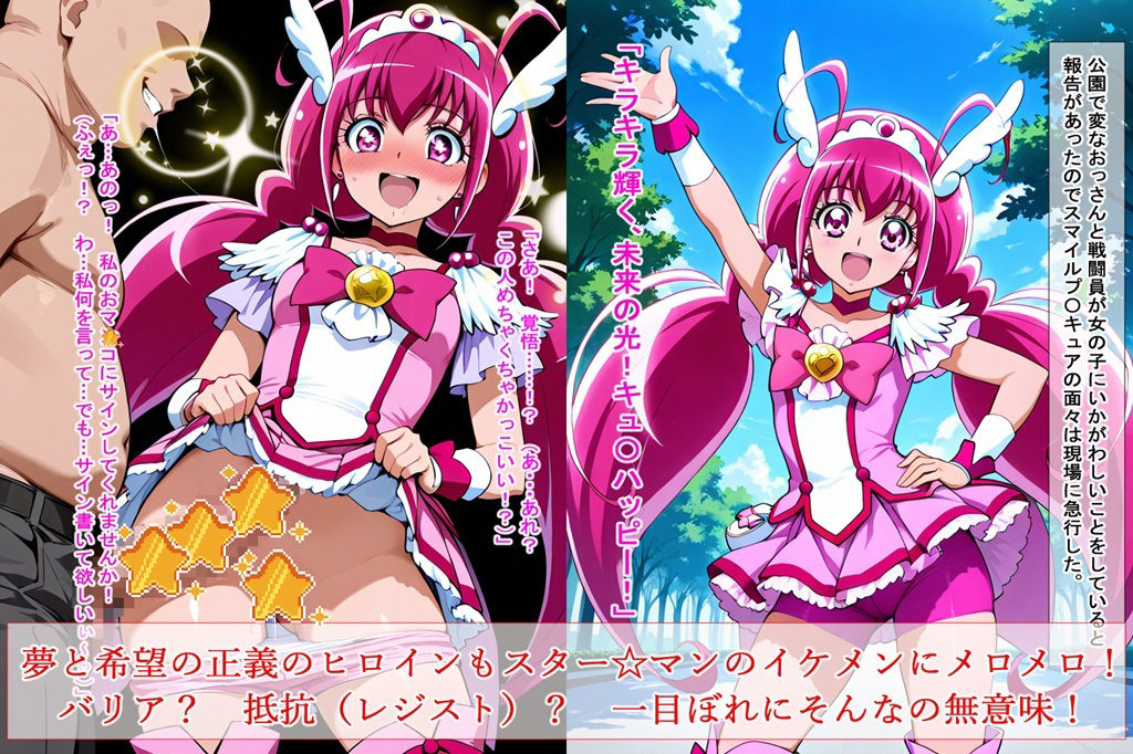 サンプル画像1:輝いて！スマイルスターマ〇コキュア(BZM研究所) [d_572095]