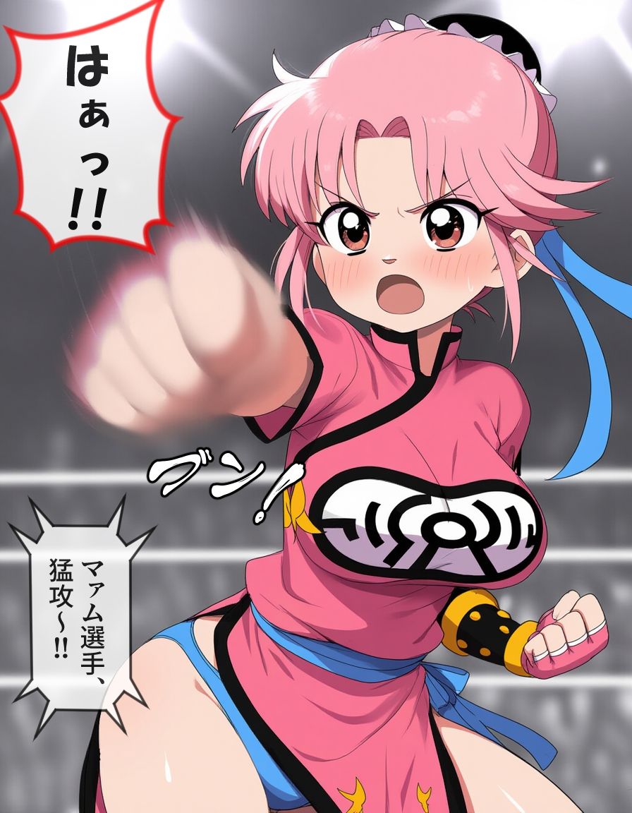 サンプル画像3:Girls H Fight I マァム(竹輪アイ) [d_572108]