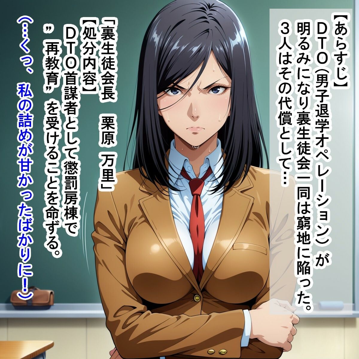 サンプル画像1:裏生徒会一同（監◯学園/プ◯ズンスクール）(kamonohashi-ai) [d_572124]