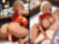 爆乳黒ギャルがチャイナドレスでお客とやりたい放題！