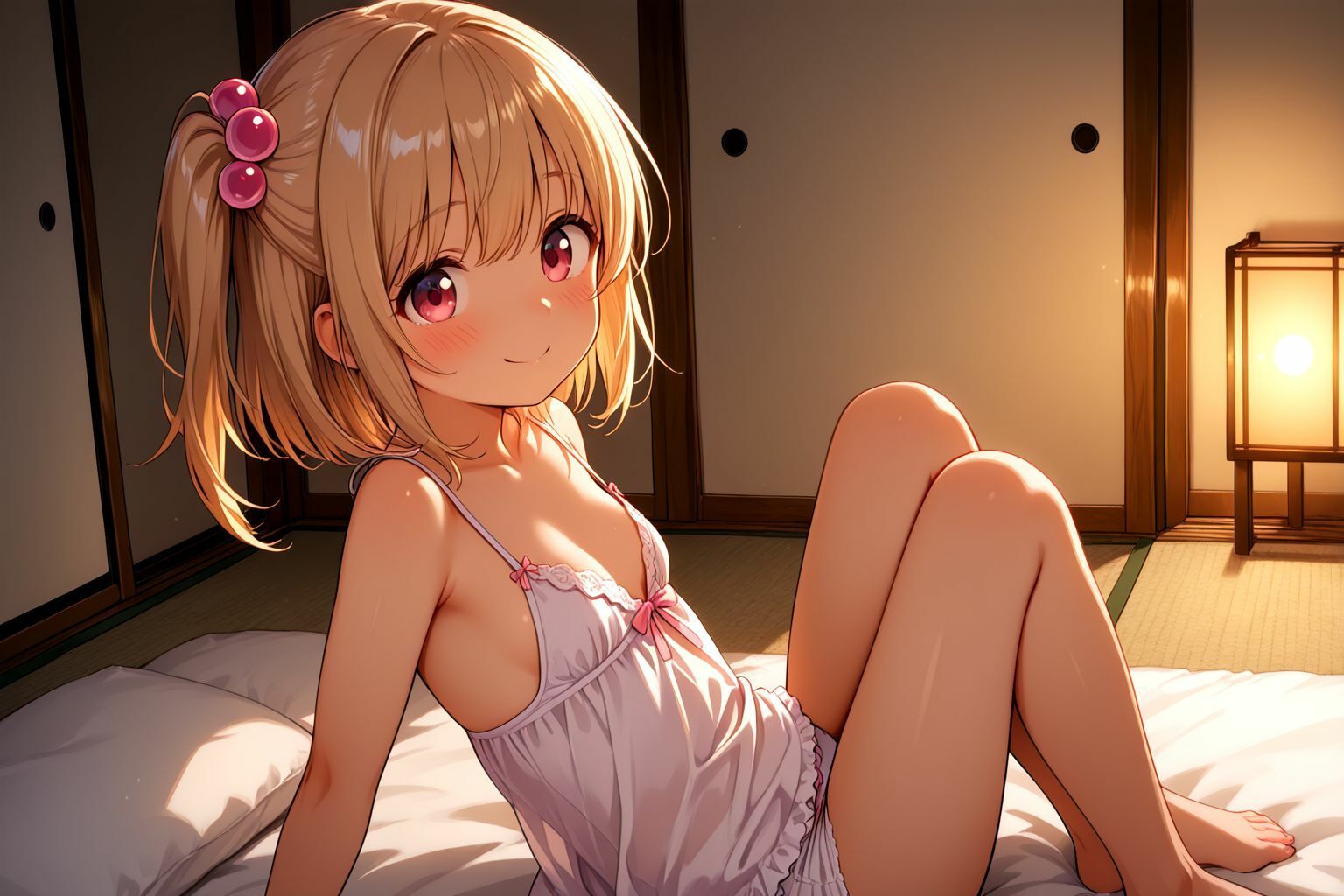 旅行先で見つけたちっぱい浴衣美少女とえちえちセックス画像no.4