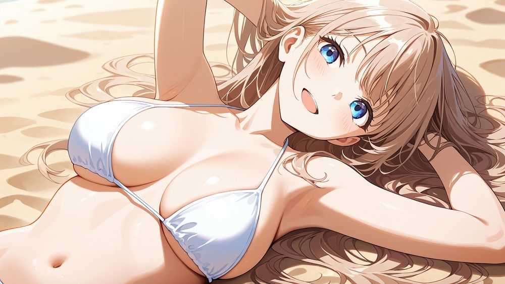 【450枚】爆乳銀髪&茶髪モデルが撮影で発情!カメラマンと中出し撮影会 画像3