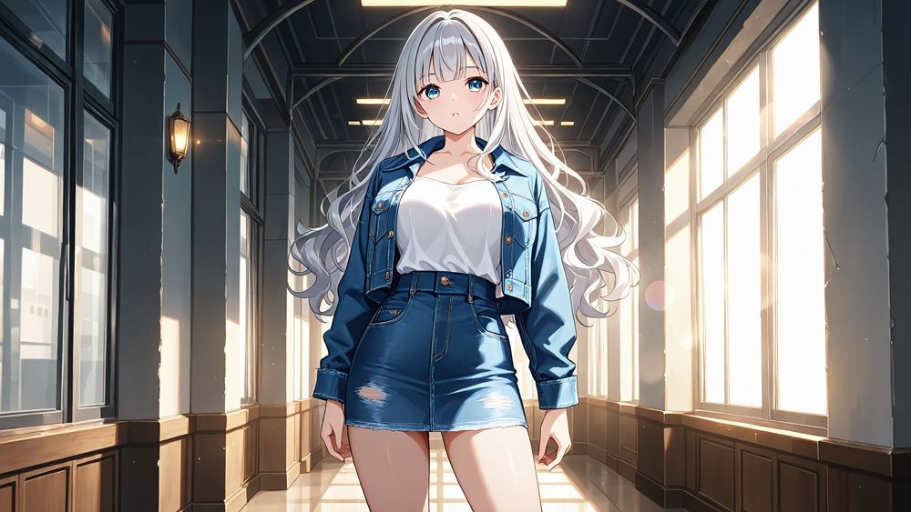【450枚】爆乳銀髪&茶髪モデルが撮影で発情!カメラマンと中出し撮影会 画像4