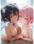 巨乳エルフとハーレムエッチ5