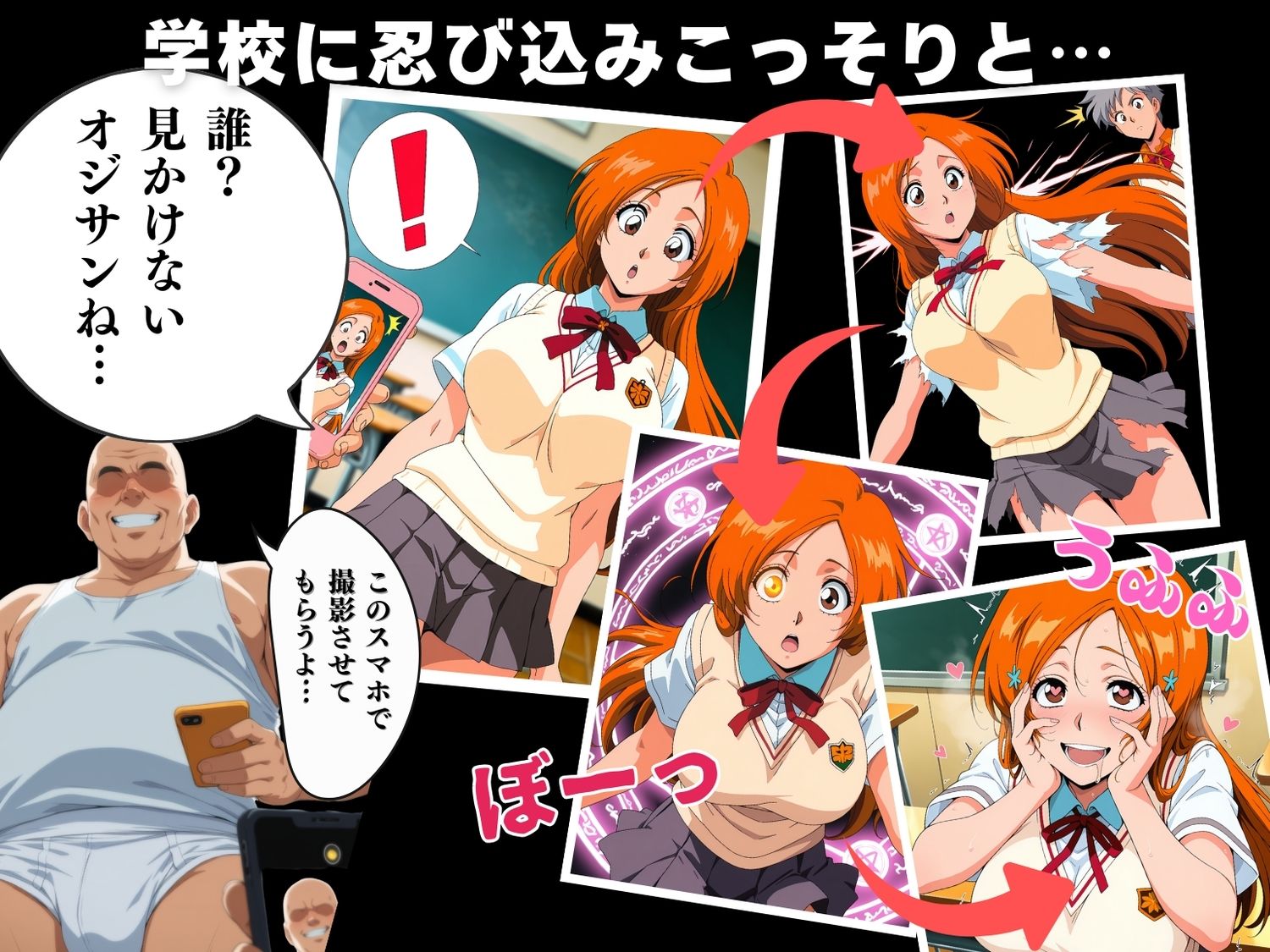 【寝取られ】BLE◯CH 井◯織姫 画像2