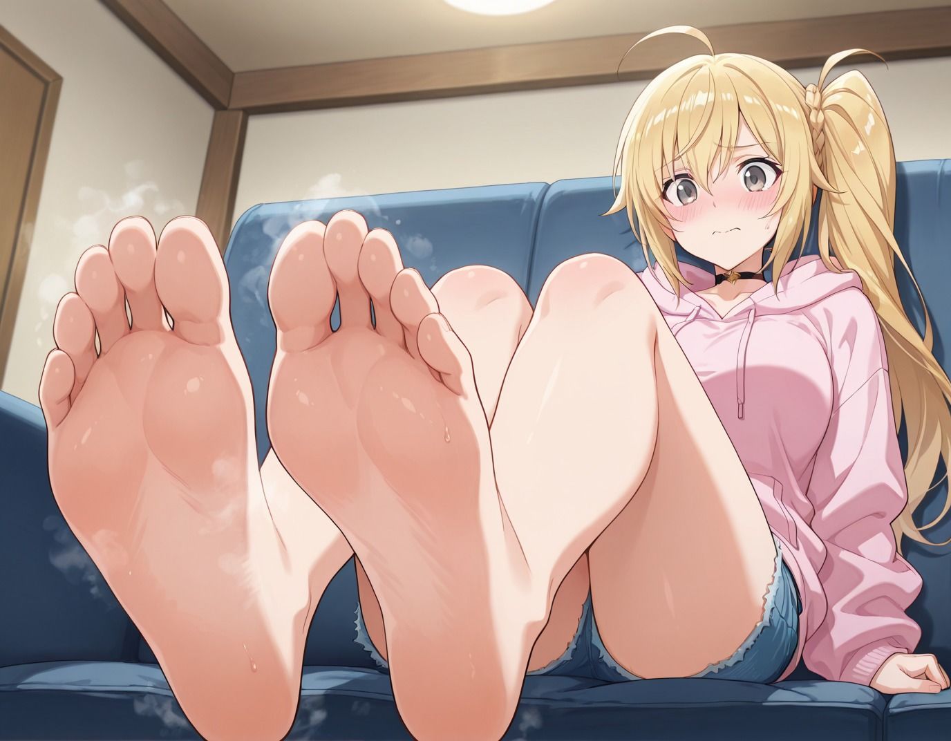 【198枚】矢羽多りのあのエロい足コキで大量射精したいっ！【オリジナル】［198 photos］ I want to ejaculate a lot with Yahata Rinoa erotic footjob！ ［Original］ 画像5