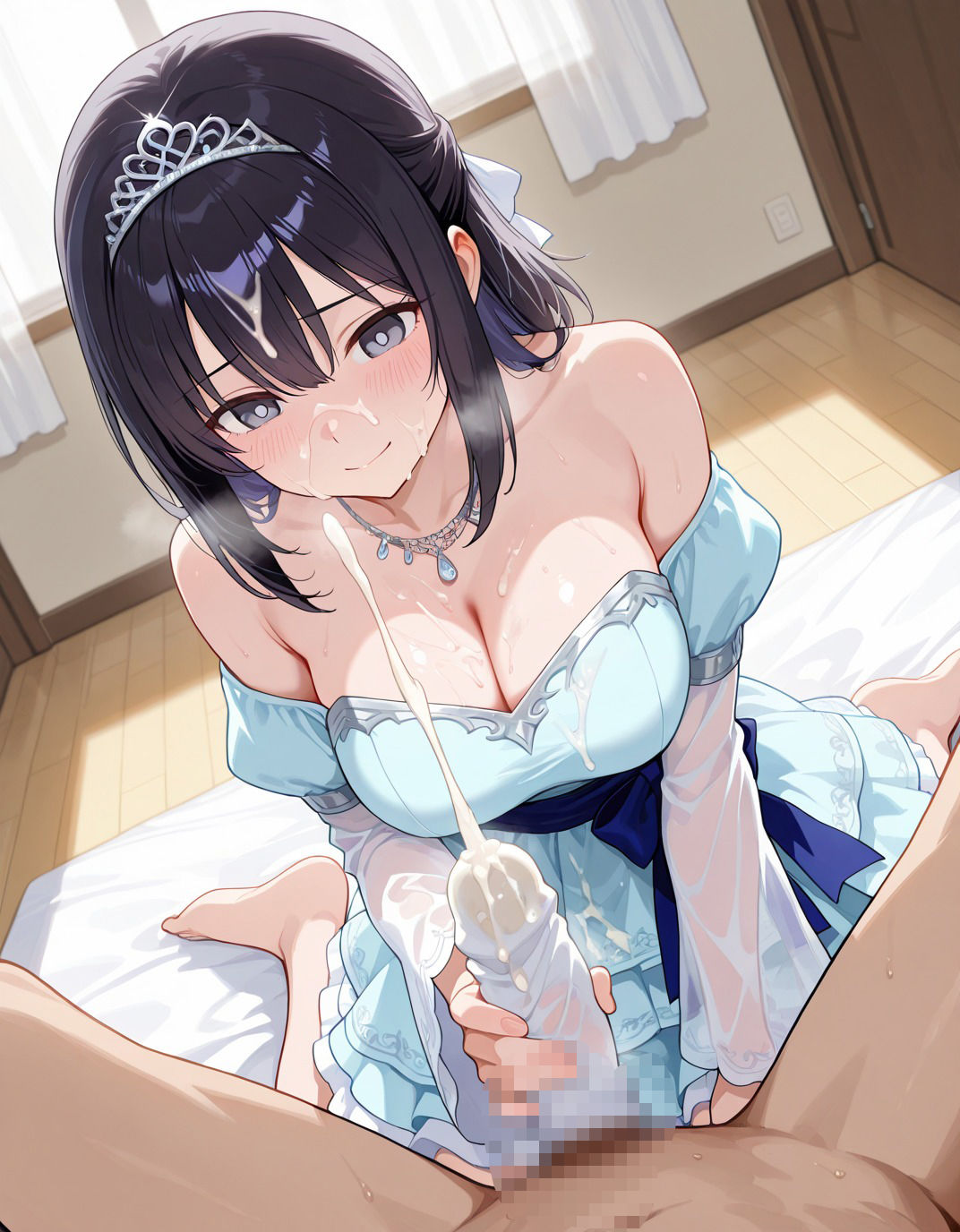 【233枚】氷見谷愛恵のエロい足コキで大量射精したいっ！【オリジナル】［233 photos］ I want to ejaculate a lot with Himiya Ame erotic footjob！ ［Original］ 画像6