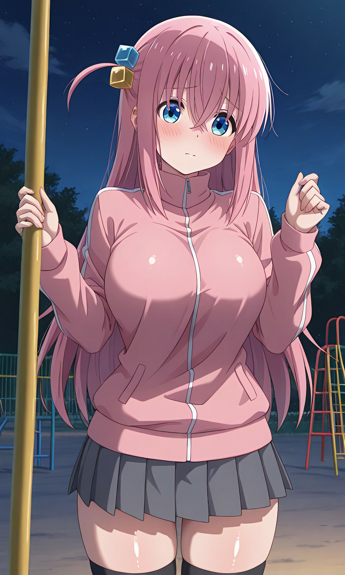 サンプル画像1:野外露出後藤ひとり(やなか亭) [d_572326]