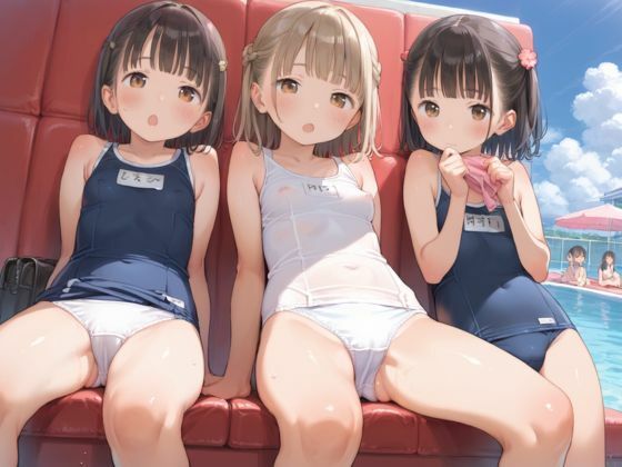 ロリっ子たちにスク水性指導4