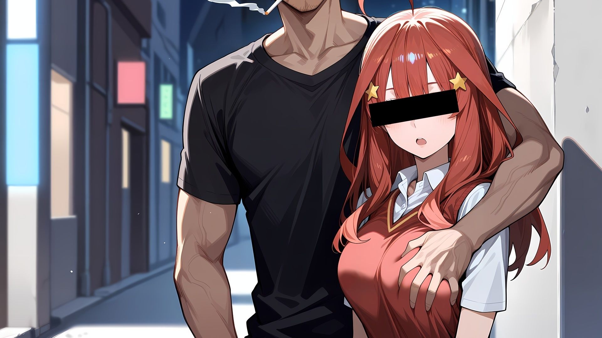 サンプル画像5:五姉妹猥褻CG集(八木屯所) [d_572422]