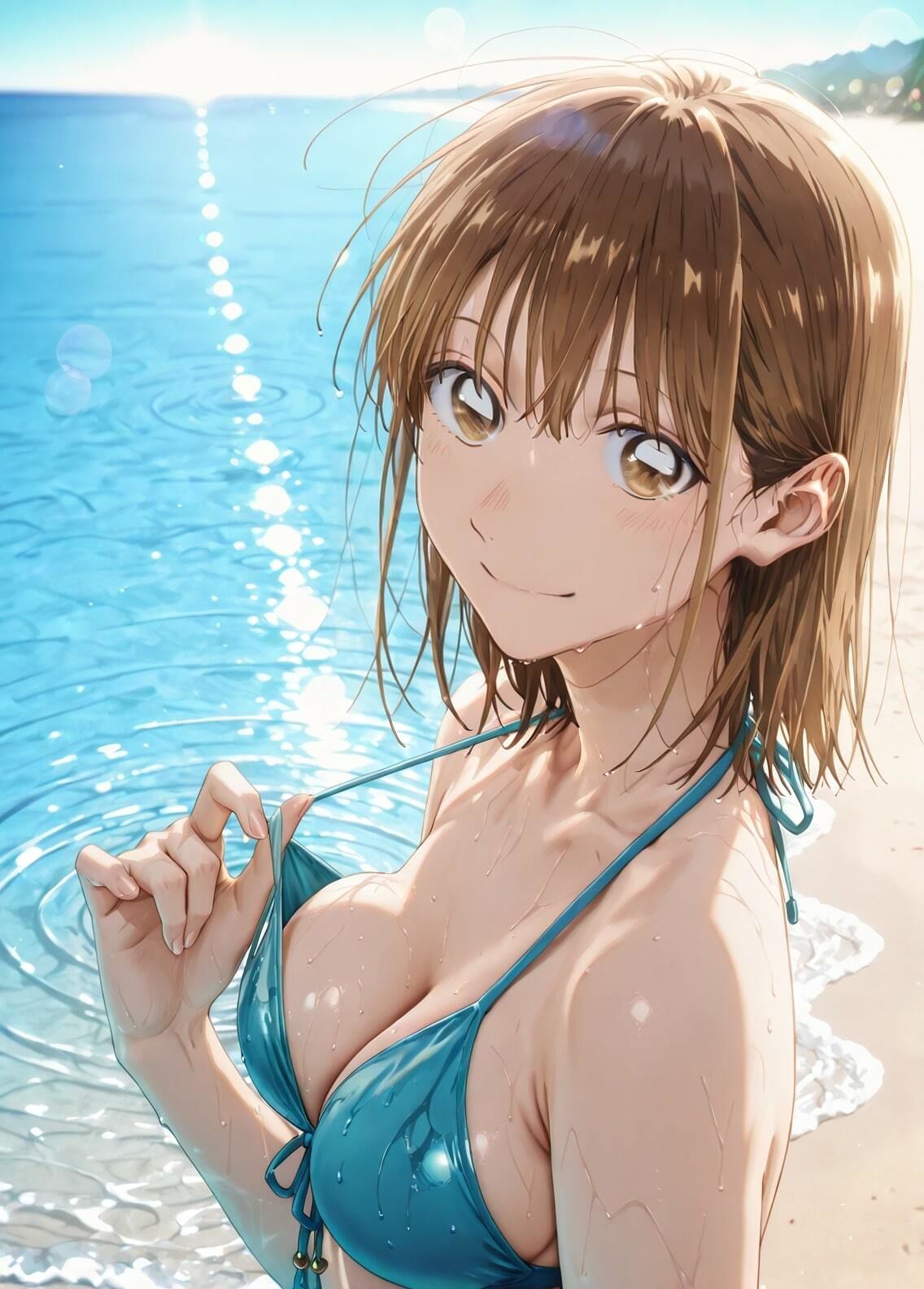 サンプル画像2:「アオのハコ」鹿野千夏セクシー写真集11（全500枚）(人の海) [d_572480]