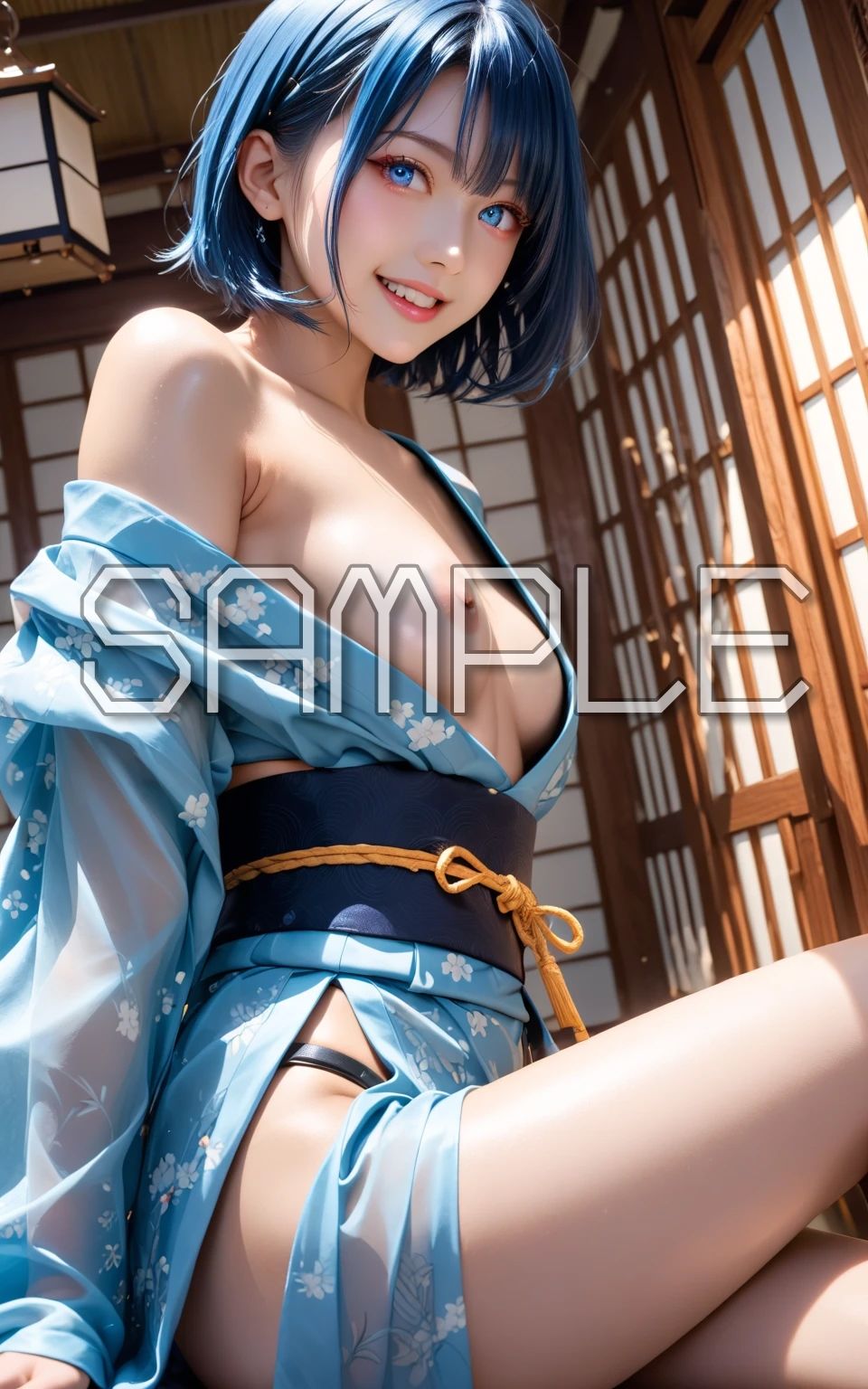 AI AOI -Lewd in a kimono- 画像1