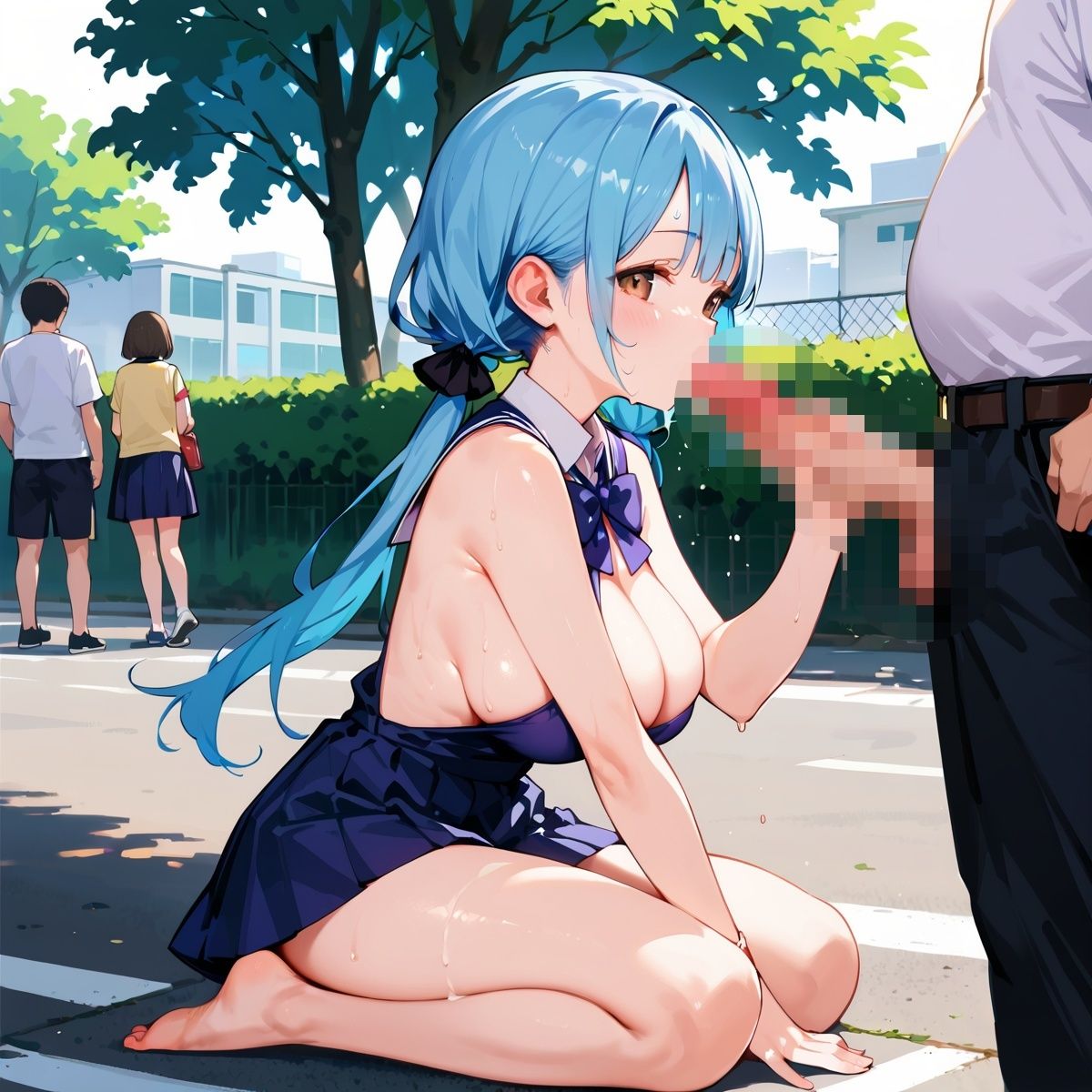 サンプル画像1:えちえち●K野外H！〜厳選251枚収録〜Vol.6(パヤパーヤ学園) [d_572528]