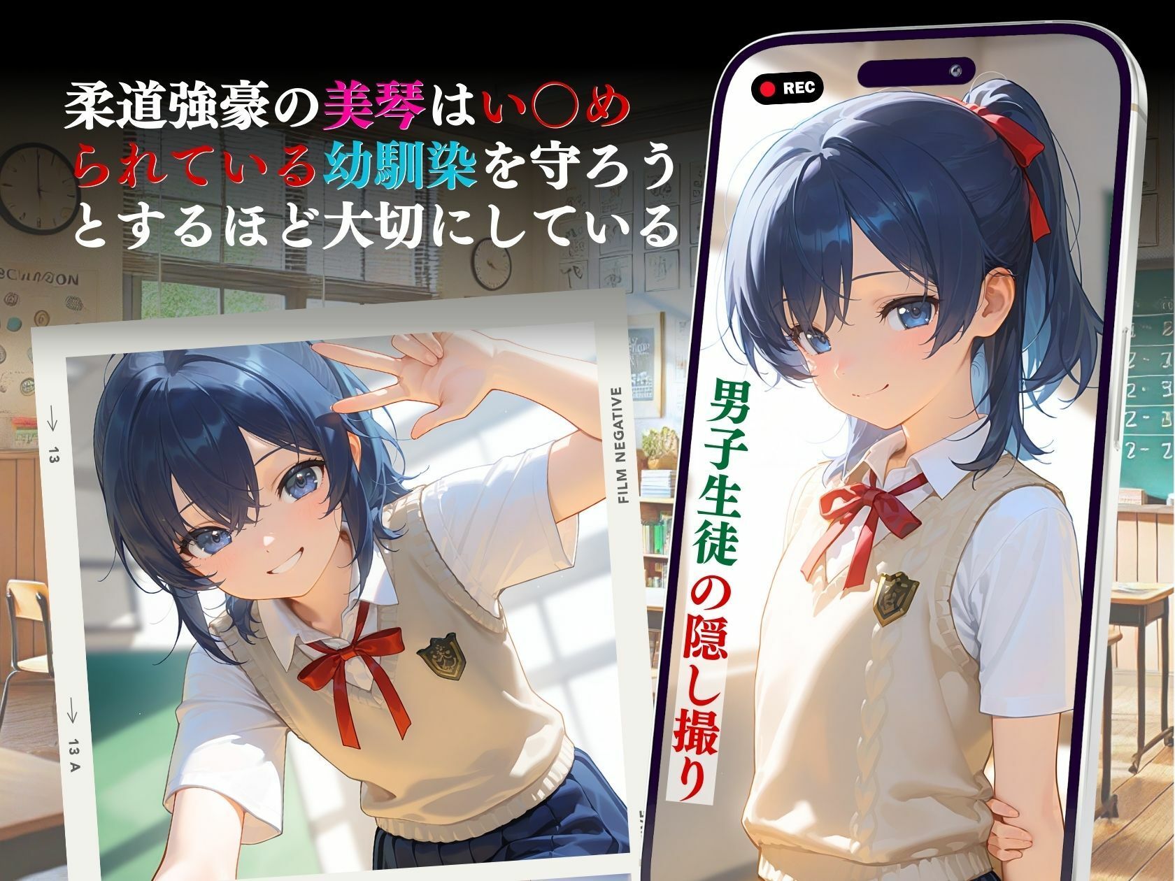 サンプル画像3:柔道女子敗北の代償「お願いもうやめて…」(推し娘) [d_572557]