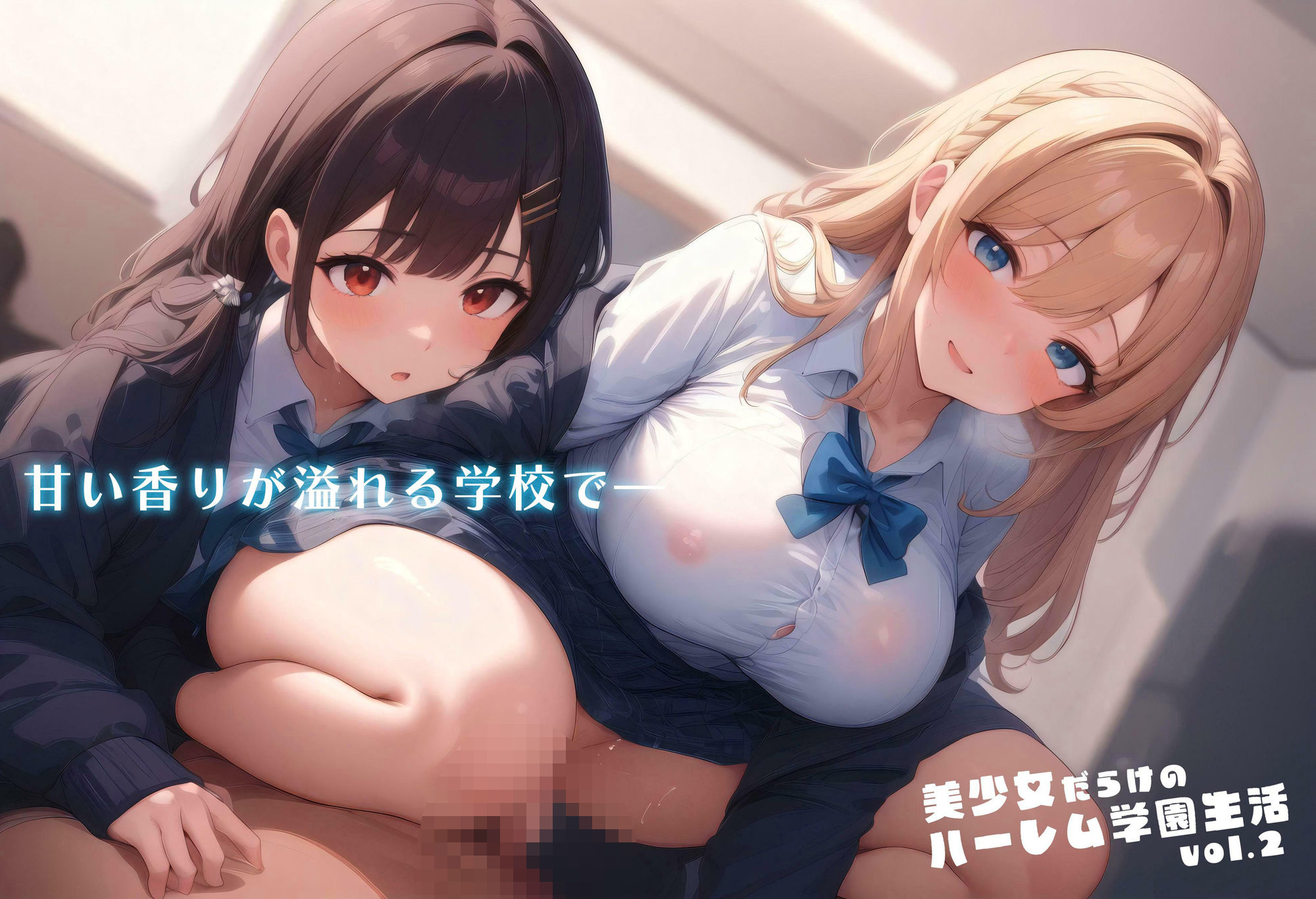 美少女だらけのハーレム学園生活 vol.2_4