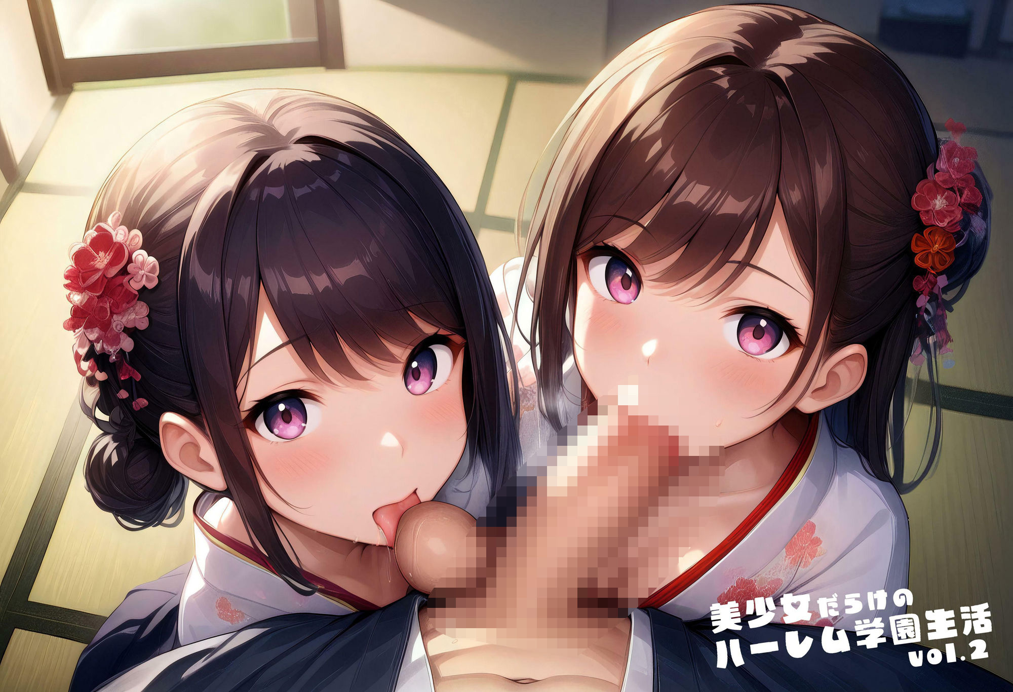 美少女だらけのハーレム学園生活 vol.2_7