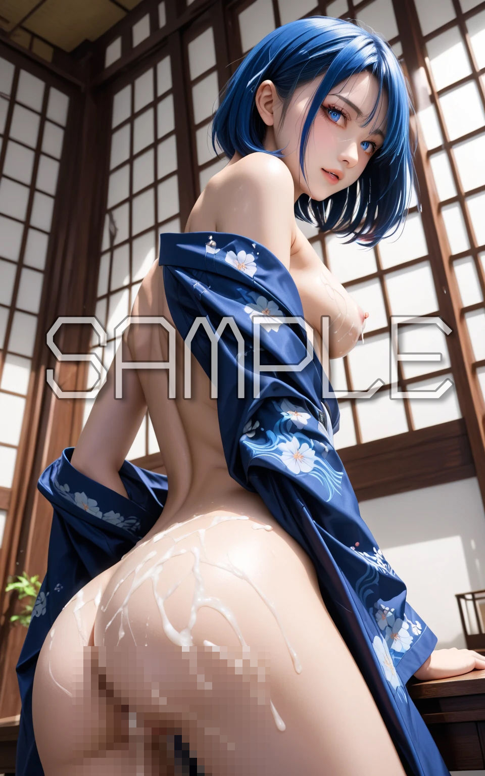 サンプル画像2:AI AOI – Cum on Kimono -(Karasu Publishing) [d_572646]