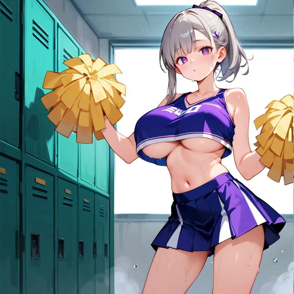 サンプル画像3:私立H学園チアリーダー部！〜豪華232枚収録！〜Vol.3(筋肉水着) [d_572716]