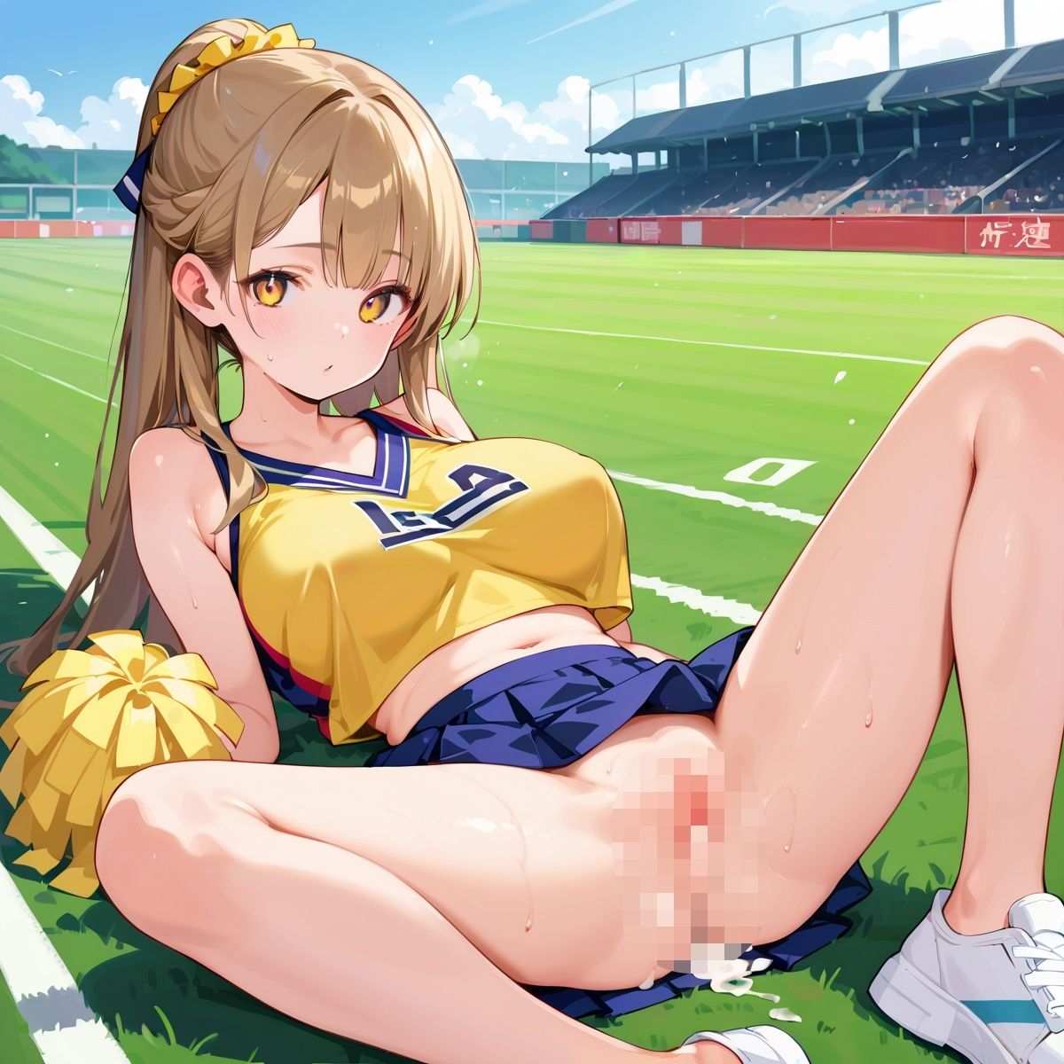 サンプル画像4:私立H学園チアリーダー部！〜豪華232枚収録！〜Vol.6(筋肉水着) [d_572722]