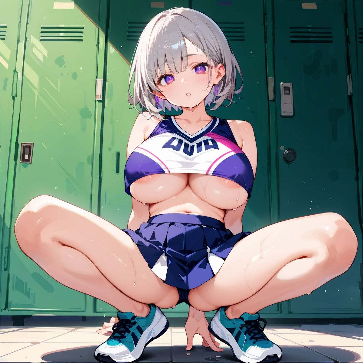 サンプル画像5:私立H学園チアリーダー部！〜豪華235枚収録！〜Vol.7(筋肉水着) [d_572724]