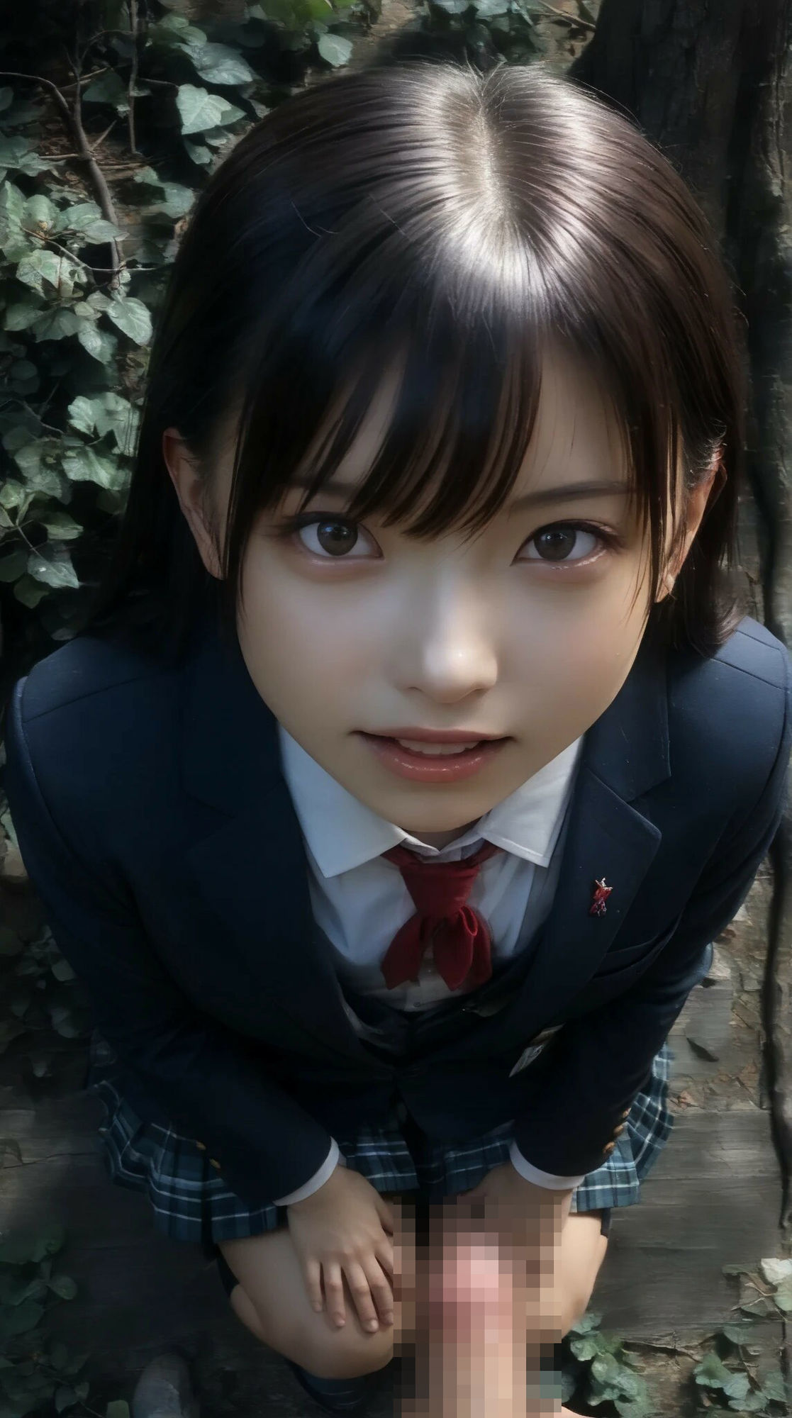 サンプル画像2:【幽霊少女】大自然の中で制服着せちゃいました。(幽霊倶楽部) [d_572729]