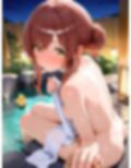 彼女としっぽり温泉でセックス！