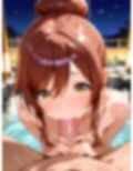 彼女としっぽり温泉でセックス！