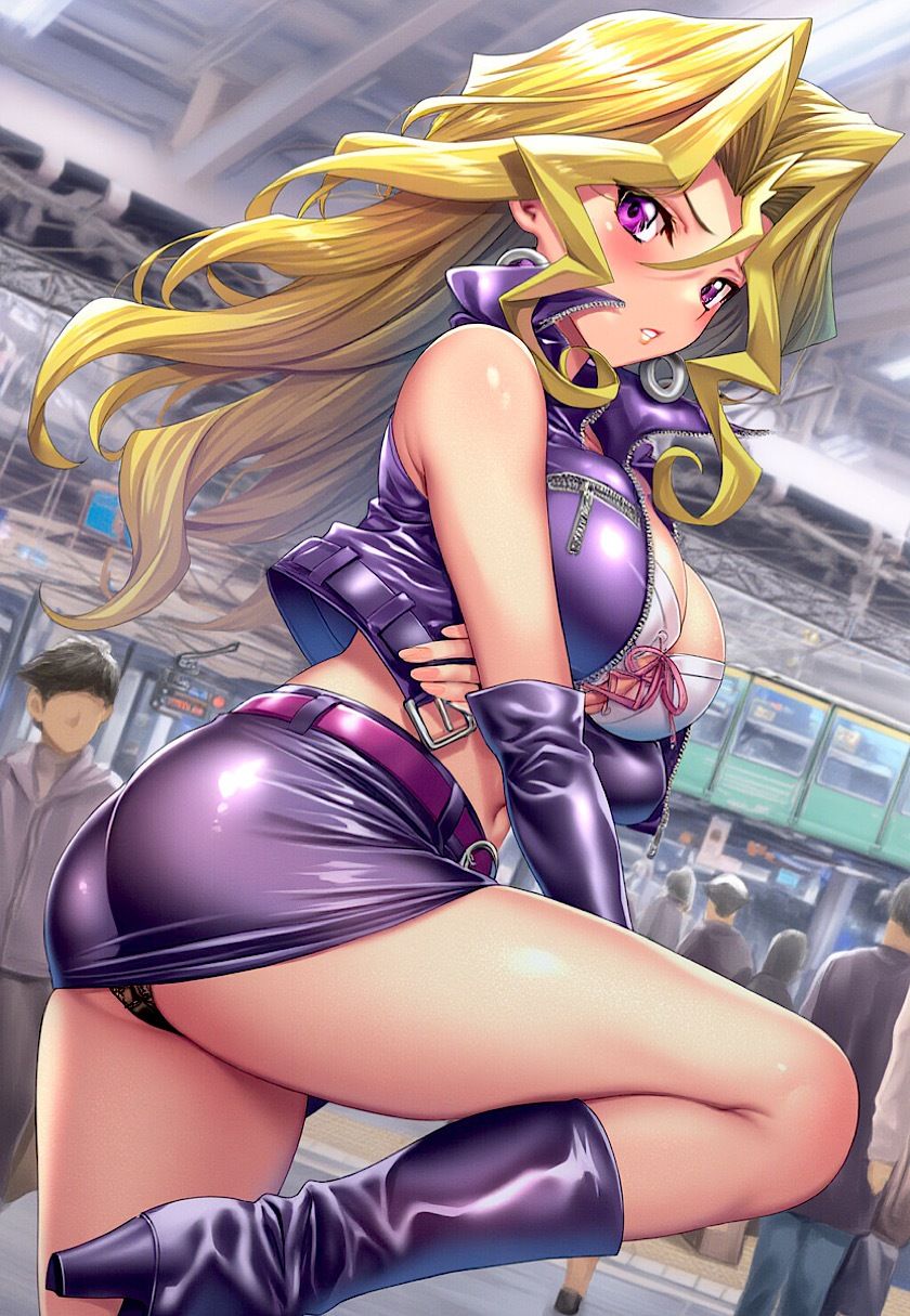 サンプル画像2:今日のおかず 遊◯王 孔◯ 舞 〜電車編＆路地裏編〜(イラスト18区) [d_572895]