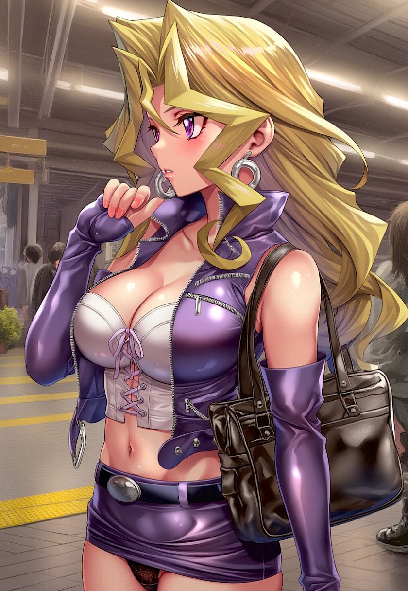 サンプル画像3:今日のおかず 遊◯王 孔◯ 舞 〜電車編＆路地裏編〜(イラスト18区) [d_572895]