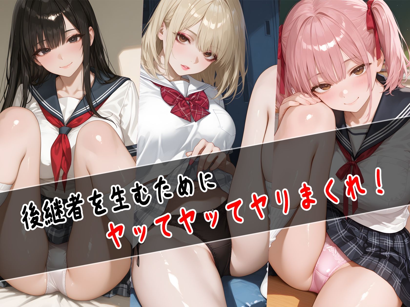 サンプル画像2:種付け物語 〜制服少女編〜(えちえち館) [d_572908]