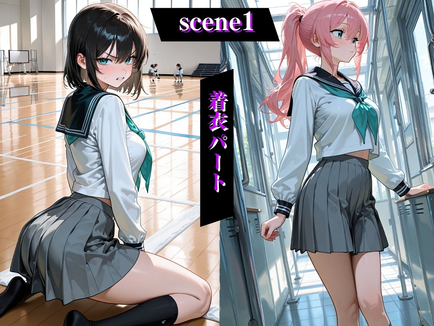 【高画質】今日の性直担当は君達だ〜純白肌×清楚編〜 画像4