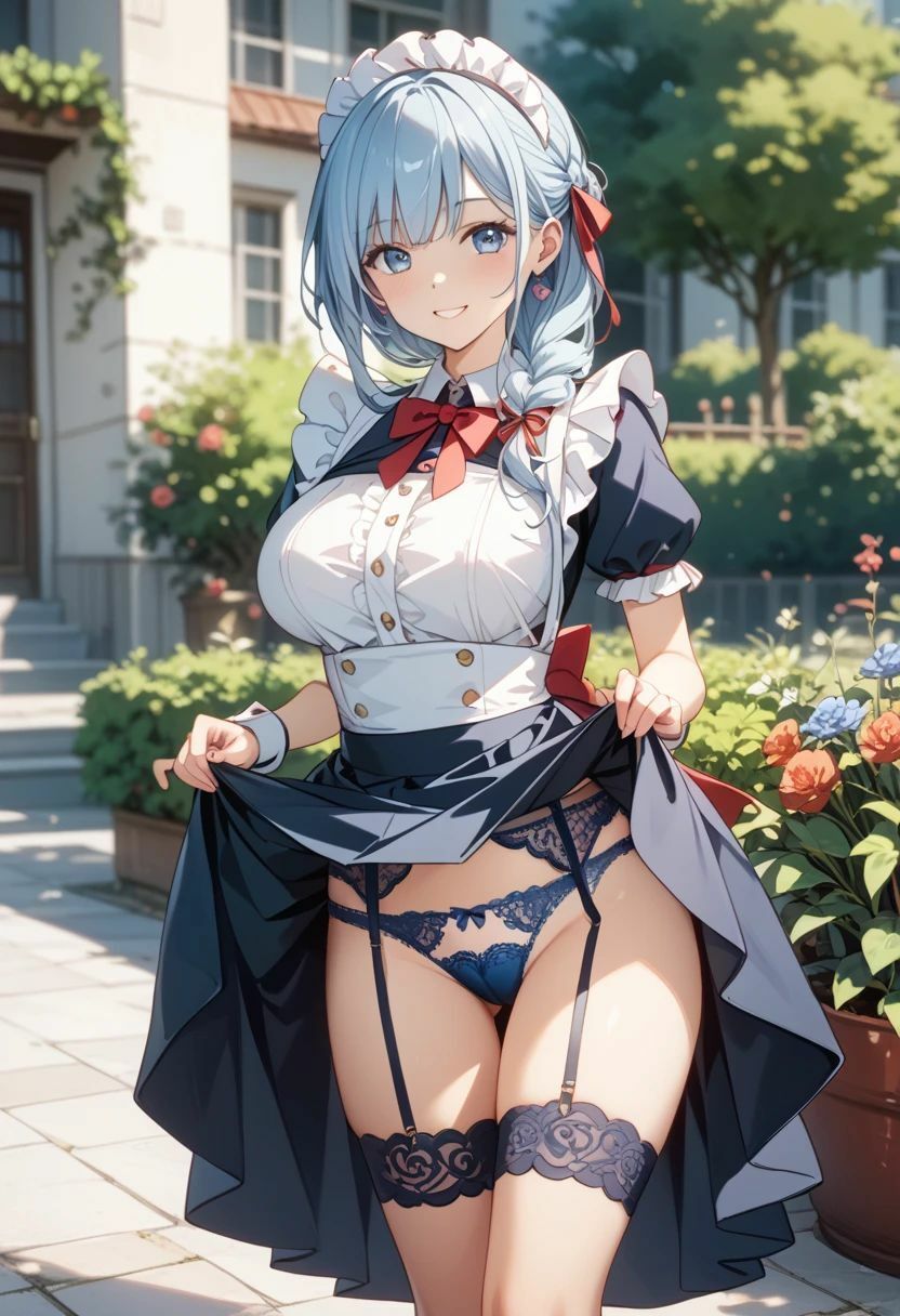 サンプル画像1:突然やってきたメイドが、徐々に俺を誘惑してくる件(月夜にだけ許されること) [d_572947]