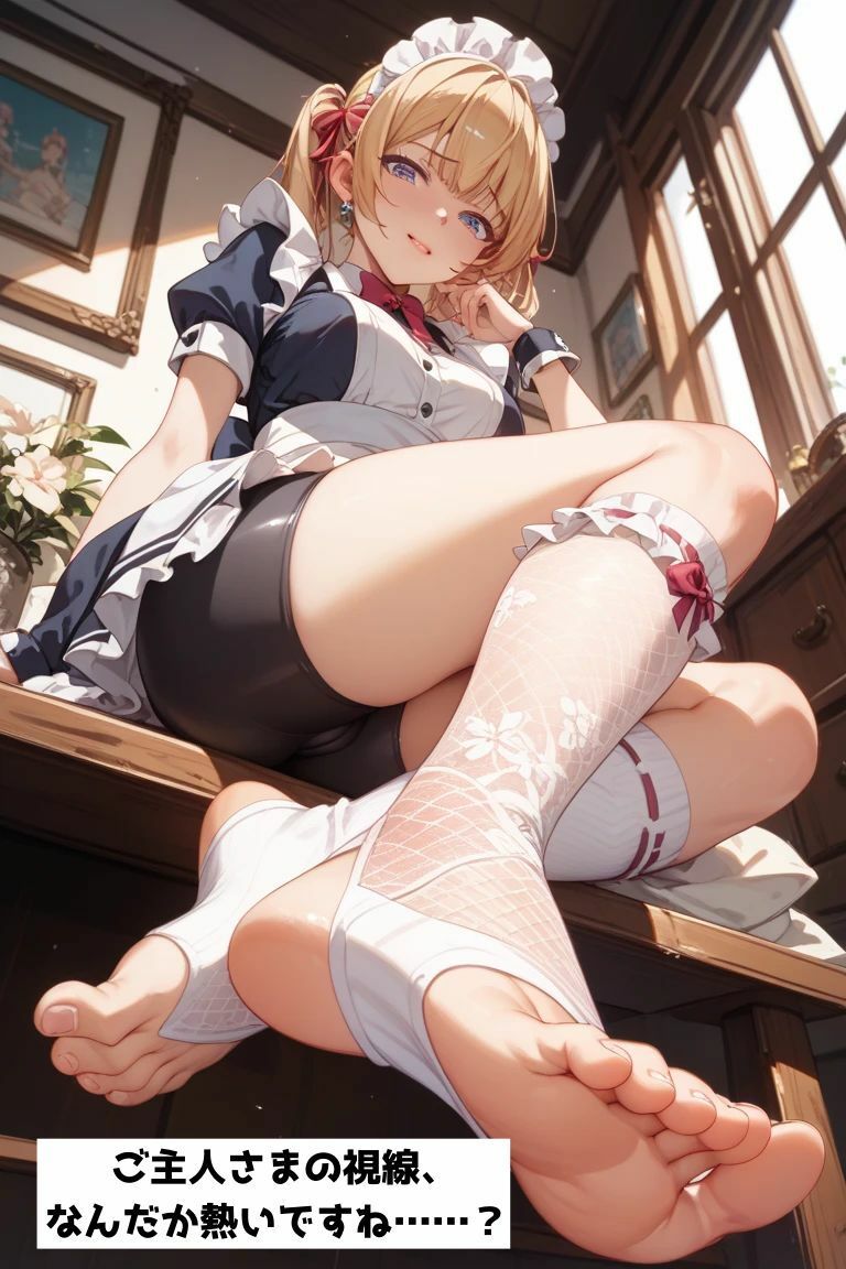 サンプル画像2:突然やってきたメイドが、徐々に俺を誘惑してくる件(月夜にだけ許されること) [d_572947]