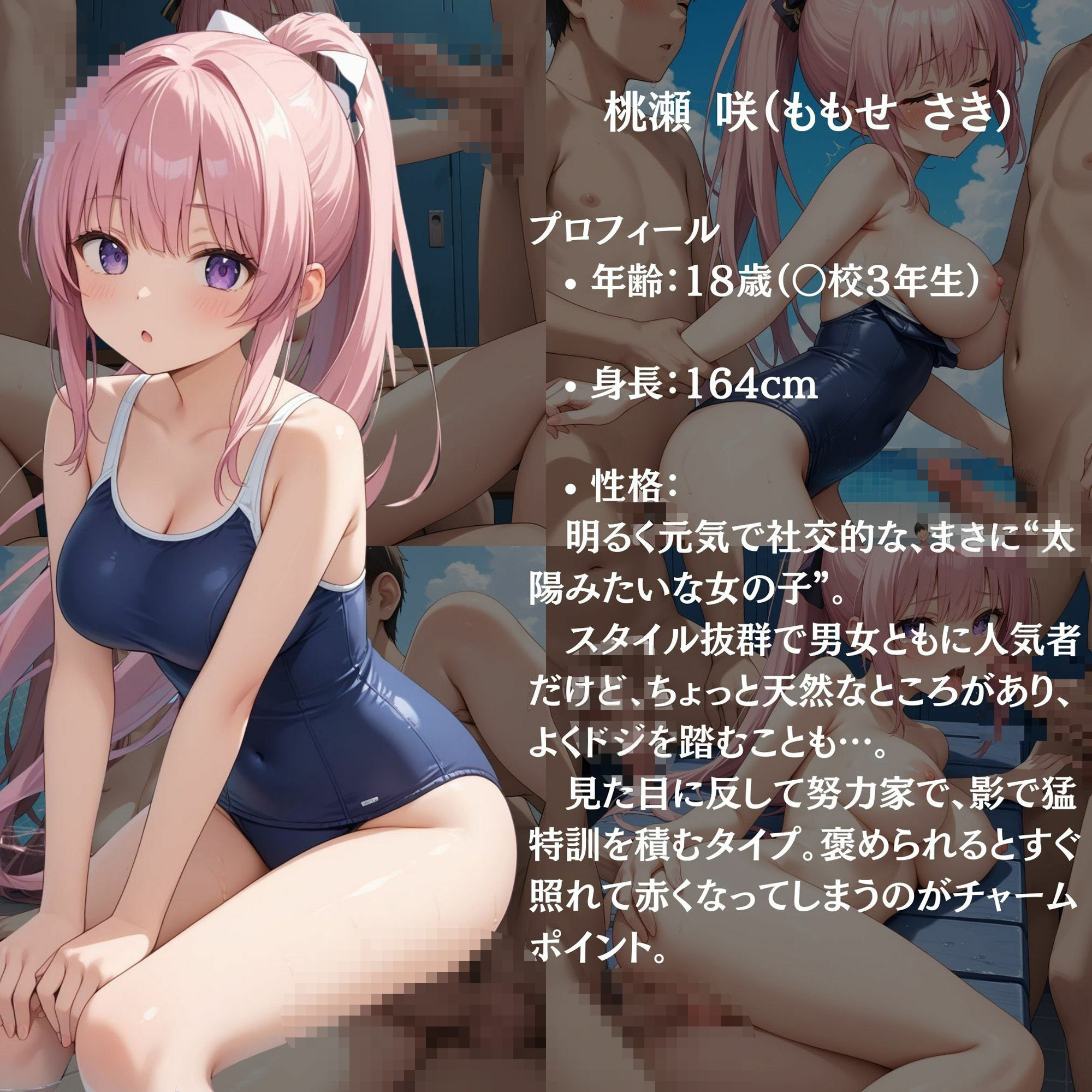 サンプル画像3:性処理係に選ばれたクラスメイト3(スリーパー) [d_573030]